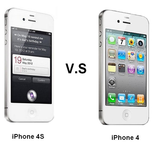Iphone 4 vs iphone 4s